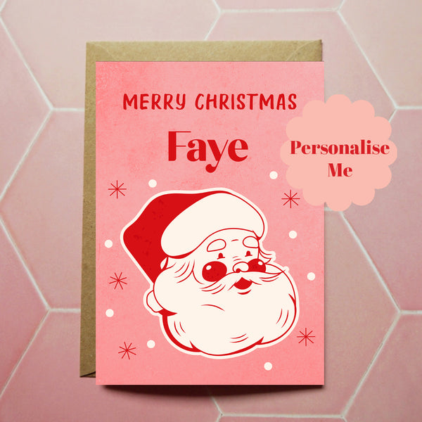 Santa Christmas Card