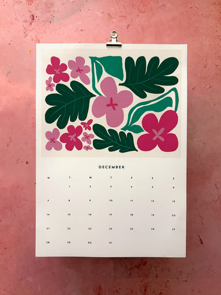 2026 Flower Calendar