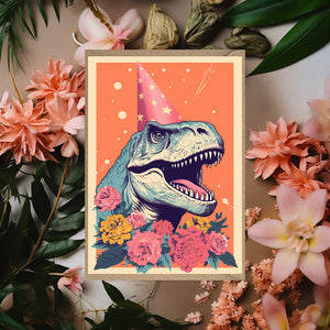 Dinosaur Birthday Card