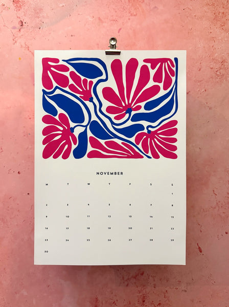 2026 Flower Calendar