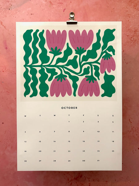 2026 Flower Calendar