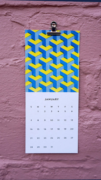 Mini Octopress 2024 Risograph Calendar