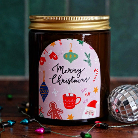 Merry Christmas Candle