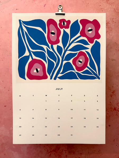 2026 Flower Calendar