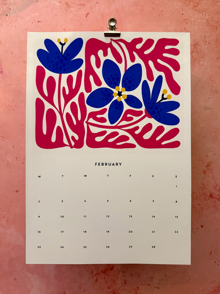 2026 Flower Calendar