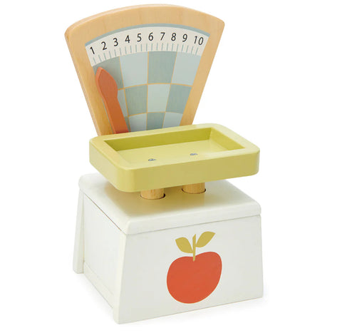 Tender Leaf Market Scales | Wooden Eco Toy