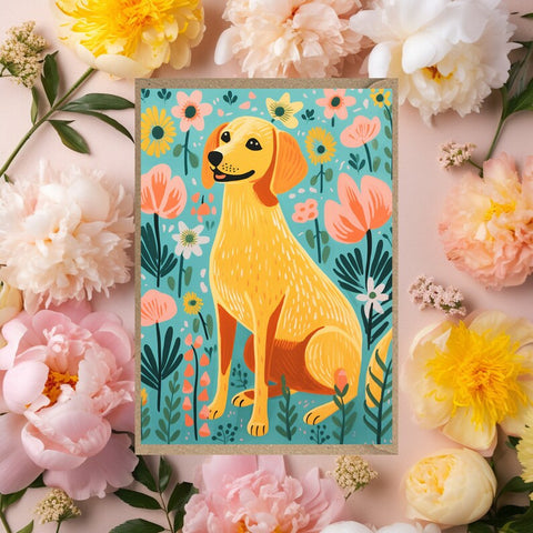 Dog Greeting Card