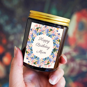 Personalised Candle - Happy Birthday