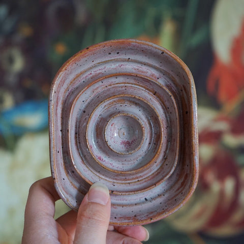 D Moon Ceramics Soap Dish - Pink Lemonade